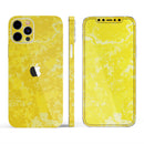 VEIL CAMO - Spectre Yellow // Full-Body Skin Decal Wrap Cover for Apple iPhone 12, 12 Pro Max, Mini, 11, XR, XS, 7 or 8 Plus, SE + (All Models)