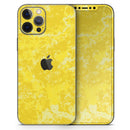 VEIL CAMO - Spectre Yellow // Full-Body Skin Decal Wrap Cover for Apple iPhone 12, 12 Pro Max, Mini, 11, XR, XS, 7 or 8 Plus, SE + (All Models)
