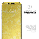 VEIL CAMO - Spectre Yellow // Full-Body Skin Decal Wrap Cover for Apple iPhone 12, 12 Pro Max, Mini, 11, XR, XS, 7 or 8 Plus, SE + (All Models)