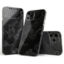 VEIL CAMO - Tac Black // Full-Body Skin Decal Wrap Cover for Apple iPhone 12, 12 Pro Max, Mini, 11, XR, XS, 7 or 8 Plus, SE + (All Models)