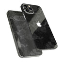 VEIL CAMO - Tac Black // Full-Body Skin Decal Wrap Cover for Apple iPhone 12, 12 Pro Max, Mini, 11, XR, XS, 7 or 8 Plus, SE + (All Models)