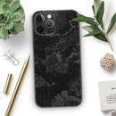 VEIL CAMO - Tac Black // Full-Body Skin Decal Wrap Cover for Apple iPhone 12, 12 Pro Max, Mini, 11, XR, XS, 7 or 8 Plus, SE + (All Models)