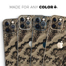 VEIL CAMO - WhiteTail // Full-Body Skin Decal Wrap Cover for Apple iPhone 12, 12 Pro Max, Mini, 11, XR, XS, 7 or 8 Plus, SE + (All Models)