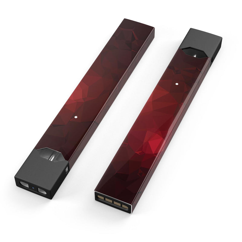 Varying Shades of Red Geometric Shapes DesignSkinz Varying Shades of Red Geometric Shapes DesignSkinz