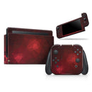 Varying Shades of Red Geometric Shapes // Skin Decal Wrap Kit for Nintendo Switch Console & Dock, Joy-Cons, Pro Controller, Lite, 3DS XL, 2DS XL, DSi, or Wii - Vinyl Skin Wrap for Nintendo Switch 2, OLED, Lite, Pro Controller, Wii & Classic Handhelds