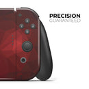 Varying Shades of Red Geometric Shapes // Skin Decal Wrap Kit for Nintendo Switch Console & Dock, Joy-Cons, Pro Controller, Lite, 3DS XL, 2DS XL, DSi, or Wii - Vinyl Skin Wrap for Nintendo Switch 2, OLED, Lite, Pro Controller, Wii & Classic Handhelds