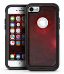Varying Shades of Red Geometric Shapes - iPhone 7 or 7 Plus Commuter Case Skin Kit
