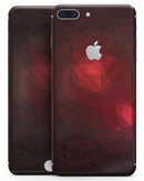 Varying Shades of Red Geometric Shapes - Skin-kit for the iPhone 8 or 8 Plus