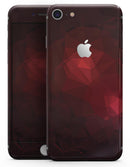 Varying Shades of Red Geometric Shapes - Skin-kit for the iPhone 8 or 8 Plus