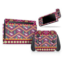 Vector Aztec Birdy Pattern // Skin Decal Wrap Kit for Nintendo Switch Console & Dock, Joy-Cons, Pro Controller, Lite, 3DS XL, 2DS XL, DSi, or Wii - Vinyl Skin Wrap for Nintendo Switch 2, OLED, Lite, Pro Controller, Wii & Classic Handhelds