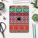Vector Aztec Birdy Pattern - Full Body Skin Decal for the Apple iPad Pro 12.9", 11", 10.5", 9.7", Air or Mini (All Models Available)