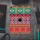 Vector Aztec Birdy Pattern - Full Body Skin Decal for the Apple iPad Pro 12.9", 11", 10.5", 9.7", Air or Mini (All Models Available)