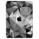 Vector Black & White Abstract Connect Pattern - Full Body Skin Decal for the Apple iPad Pro 12.9", 11", 10.5", 9.7", Air or Mini (All Models Available)