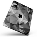Vector Black & White Abstract Connect Pattern - Full Body Skin Decal for the Apple iPad Pro 12.9", 11", 10.5", 9.7", Air or Mini (All Models Available)