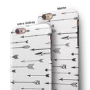 Vector Black Arrows iPhone 6/6s or 6/6s Plus 2-Piece Hybrid INK-Fuzed Case