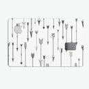 Vector Black Arrows - Premium Protective Decal Skin-Kit for the Apple Credit Card