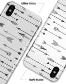 Vector Black Arrows - iPhone X Clipit Case