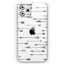 Vector Black Arrows - Protective Skin Wrap & Decal – Compatible with iPhone SE to iPhone 17 Pro Max (All Models)