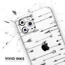 Vector Black Arrows - Protective Skin Wrap & Decal – Compatible with iPhone SE to iPhone 17 Pro Max (All Models)