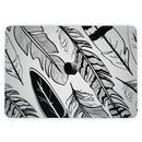 MacBook Pro with Touch Bar Skin Kit - Vector_Black_and_White_Feathers-MacBook_13_Touch_V3.jpg?