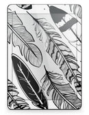 Vector Black and White Feathers - iPad Pro 97 - View 6.jpg