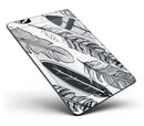 Vector Black and White Feathers - iPad Pro 97 - View 7.jpg