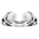 Vector Black and White Feathers Full-Body Skin Kit for the Beats by Dre Solo 3 Wireless Headphones