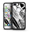 Vector Black and White Feathers - iPhone 7 or 7 Plus Commuter Case Skin Kit