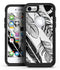 Vector Black and White Feathers - iPhone 7 or 7 Plus Commuter Case Skin Kit