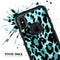 Vector Hot Turquoise Cheetah Print - Skin Kit for the iPhone OtterBox Cases