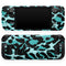 Vector Hot Turquoise Cheetah Print // Full Body Skin Decal Wrap Kit for the Steam Deck handheld gaming computer