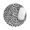 Vector Leopard Animal Print// WaterProof Rubber Foam Backed Anti-Slip Mouse Pad for Home Work Office or Gaming Computer Desk