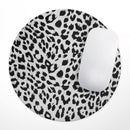 Vector Leopard Animal Print// WaterProof Rubber Foam Backed Anti-Slip Mouse Pad for Home Work Office or Gaming Computer Desk