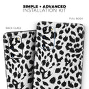 Vector Leopard Animal Print - Skin-Kit for the Samsung Galaxy S-Series S20, S20 Plus, S20 Ultra , S10 & others (All Galaxy Devices Available)