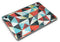 Vector Red and Blue 3D Triangular Surface - MacBook Air Skin Kit
