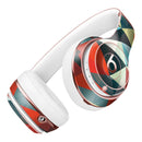 Vector Red and Blue 3D Triangular Surface Full-Body Skin Kit for the Beats by Dre Solo 3 Wireless Headphones