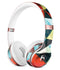 Vector Red and Blue 3D Triangular Surface Full-Body Skin Kit for the Beats by Dre Solo 3 Wireless Headphones