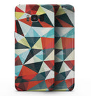 Vector Red and Blue 3D Triangular Surface - Samsung Galaxy S8 Full-Body Skin Kit