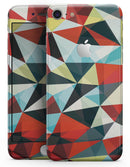 Vector Red and Blue 3D Triangular Surface - Skin-kit for the iPhone 8 or 8 Plus