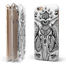 Vector Sacred Elephant iPhone 6/6s or 6/6s Plus 2-Piece Hybrid INK-Fuzed Case