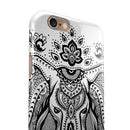 Vector Sacred Elephant iPhone 6/6s or 6/6s Plus 2-Piece Hybrid INK-Fuzed Case
