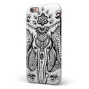 Vector Sacred Elephant iPhone 6/6s or 6/6s Plus 2-Piece Hybrid INK-Fuzed Case