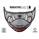 Vector Smart Object - Made in USA Mouth Cover Unisex Anti-Dust Cotton Blend Reusable & Washable Face Mask with Adjustable Sizing for Adult or Child