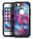 Vector Triangle Pink and Blue Galaxy - iPhone 7 or 8 OtterBox Case & Skin Kits