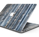 Vertical Planks of Wood - Skin Decal Wrap Kit Compatible with the Apple MacBook Pro, Pro with Touch Bar or Air (11", 12", 13", 15" & 16" - All Versions Available)