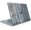 Vertical Planks of Wood - Skin Decal Wrap Kit Compatible with the Apple MacBook Pro, Pro with Touch Bar or Air (11", 12", 13", 15" & 16" - All Versions Available)