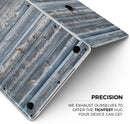 Vertical Planks of Wood - Skin Decal Wrap Kit Compatible with the Apple MacBook Pro, Pro with Touch Bar or Air (11", 12", 13", 15" & 16" - All Versions Available)