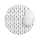 Vertical Acsending Arrows// WaterProof Rubber Foam Backed Anti-Slip Mouse Pad for Home Work Office or Gaming Computer Desk