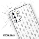Vertical Acsending Arrows - Skin-Kit for the Samsung Galaxy S-Series S20, S20 Plus, S20 Ultra , S10 & others (All Galaxy Devices Available)