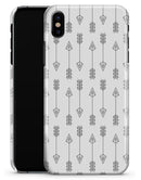 Vertical Acsending Arrows - iPhone X Clipit Case